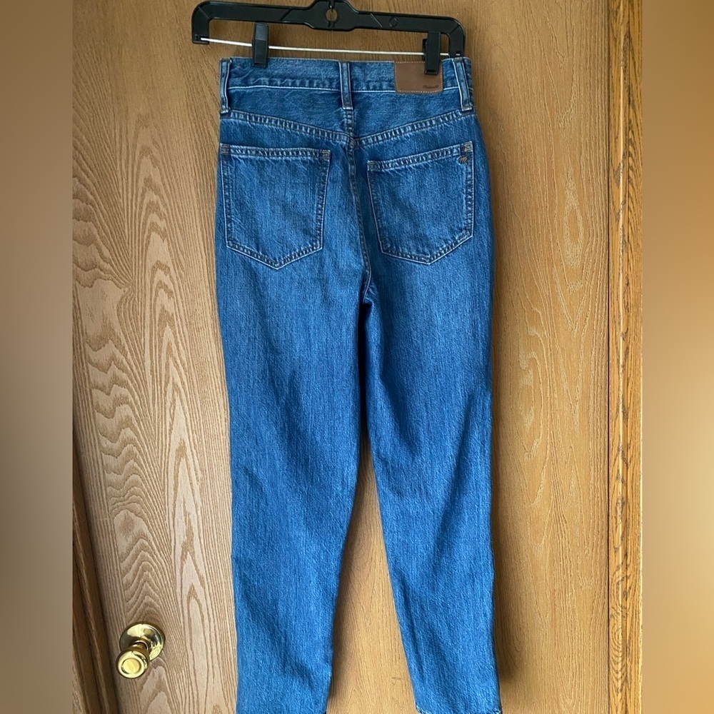Madewell 24 High Rise Vintage Denim Mom Jeans - Picture 11 of 15